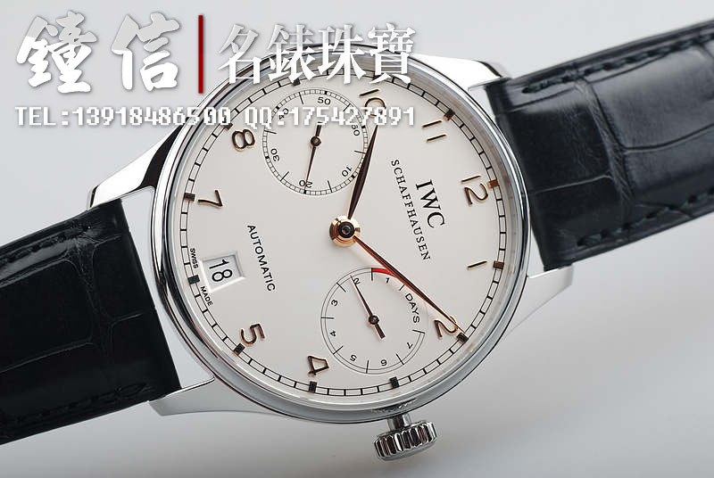 IWC万国葡萄牙7日链金针IW500114