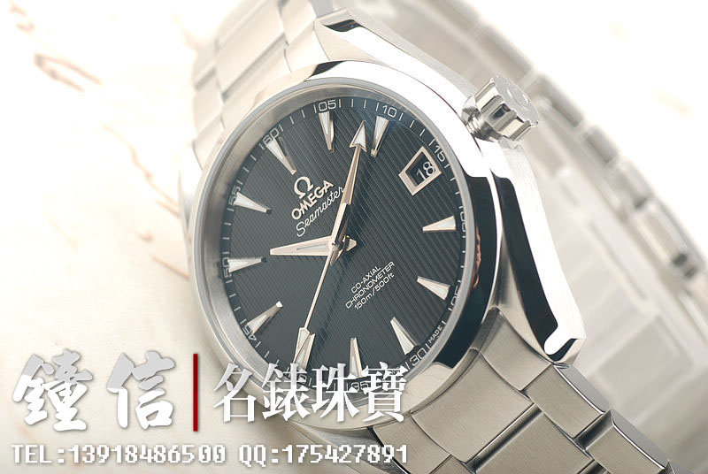 欧米茄海马AT8500黑盘硅游丝231.10.39.21.01.001