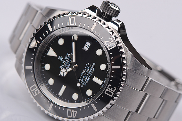 已售出【98新】劳力士DEEPSEA鬼王3900米潜水自动钢带男表116660盒证齐