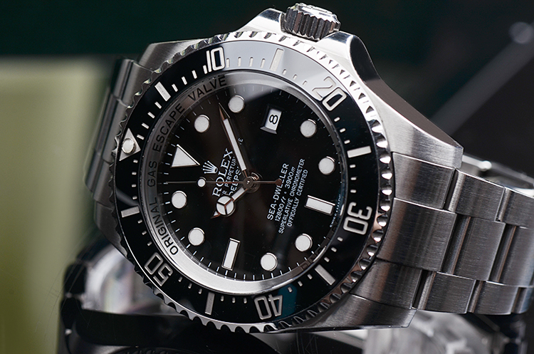 已售出【98新】劳力士DEEPSEA鬼王3900米潜水自动钢带男表116660盒证齐