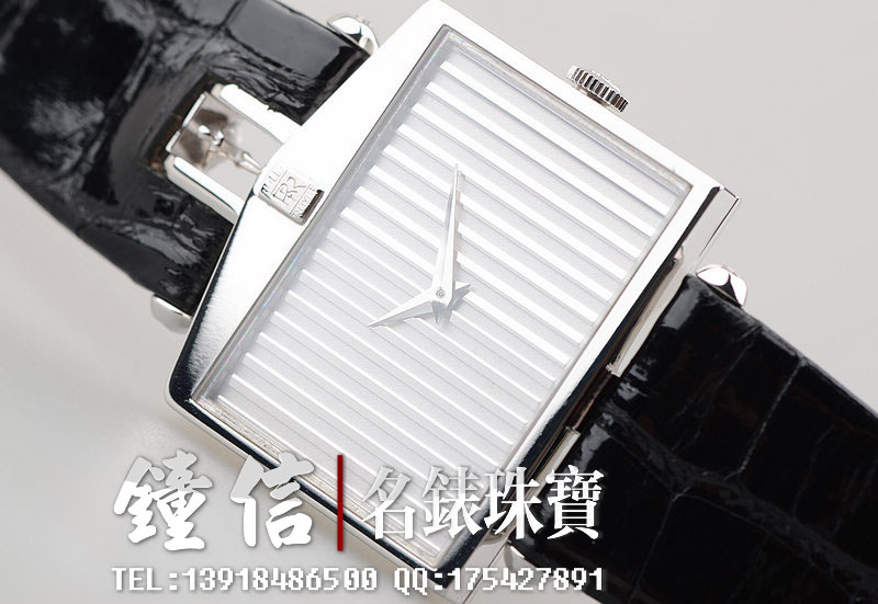 已售出【93新】昆仑劳斯莱斯限量60只白金手上链皮带女表