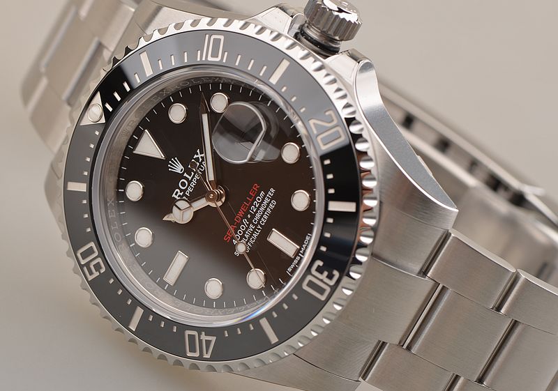 【已售出】【未使用】劳力士新款深潜单红专业潜水自动男表126600国行带票