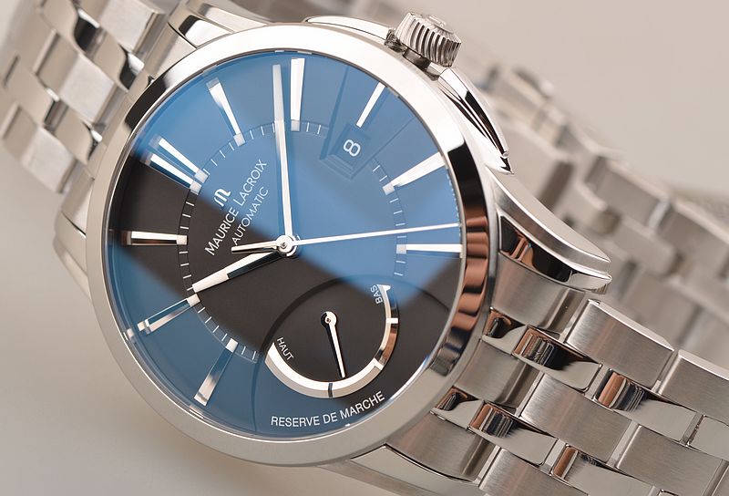 已售出【未使用】艾美奔涛黑盘动显日历自动机械男表PT6168-SS002-331-1