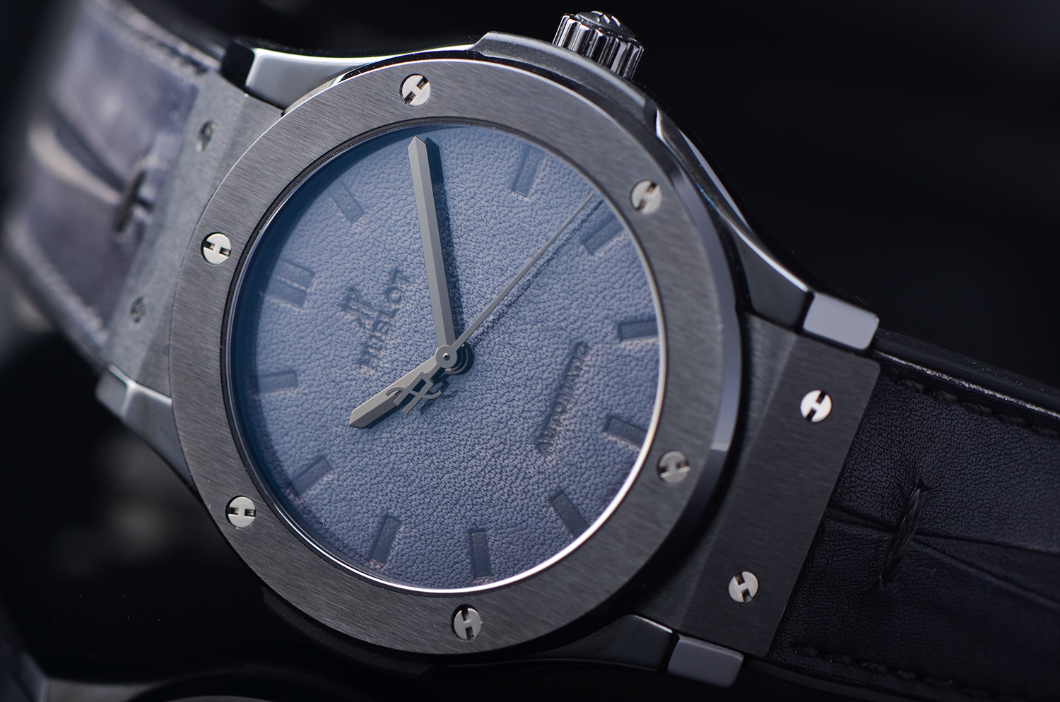 【98新】宇舶经典融合限量皮革表盘自动男表511.CM.0500.VR.BER16