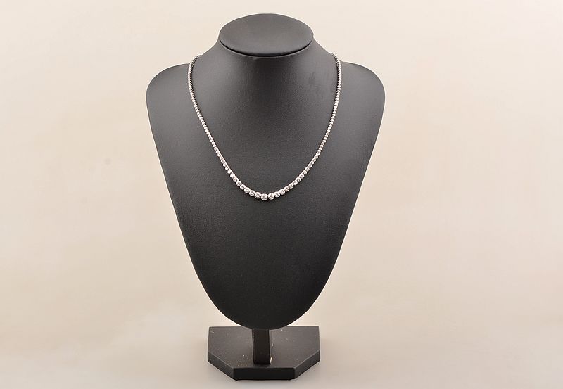 【已售出】PT850铂金钻石项链