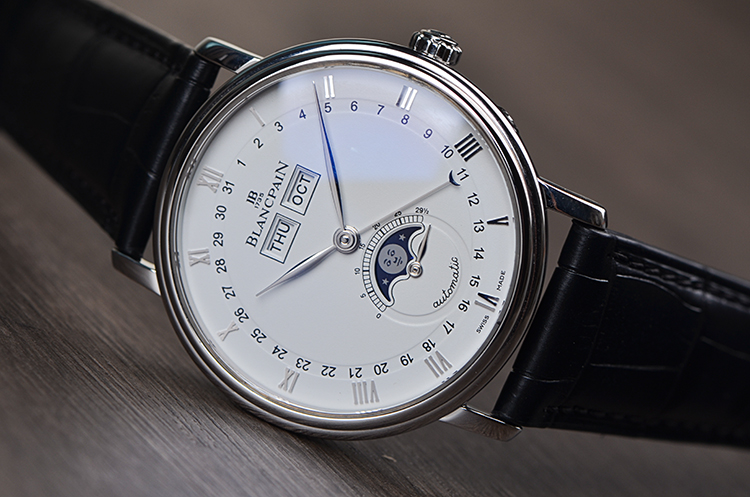 已售出【98新】宝珀Villeret全历月相4天动储自动男表6263-1127A-55B