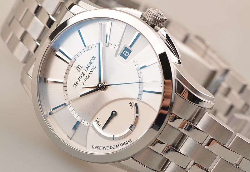 已售出【未使用】艾美奔涛白盘动显日历自动机械男表PT6168-SS002-131-1