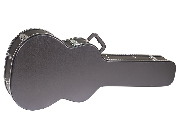 黑色细荔枝纹民谣箱