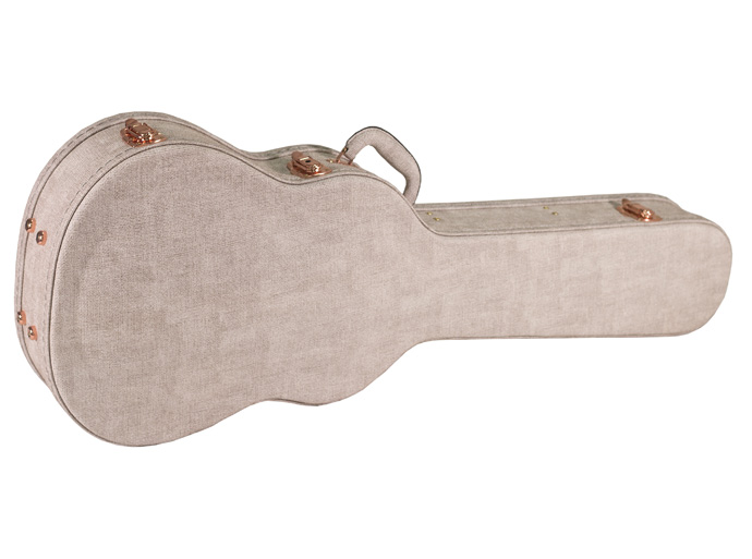 啡色布纹36寸拱面古典