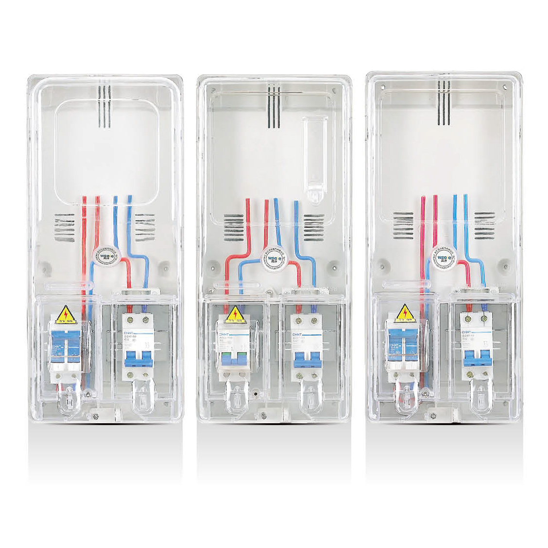 WS-J101C / WS-K101C / WS-S101C單相一位機(jī)械/預(yù)付費(fèi)式電表箱