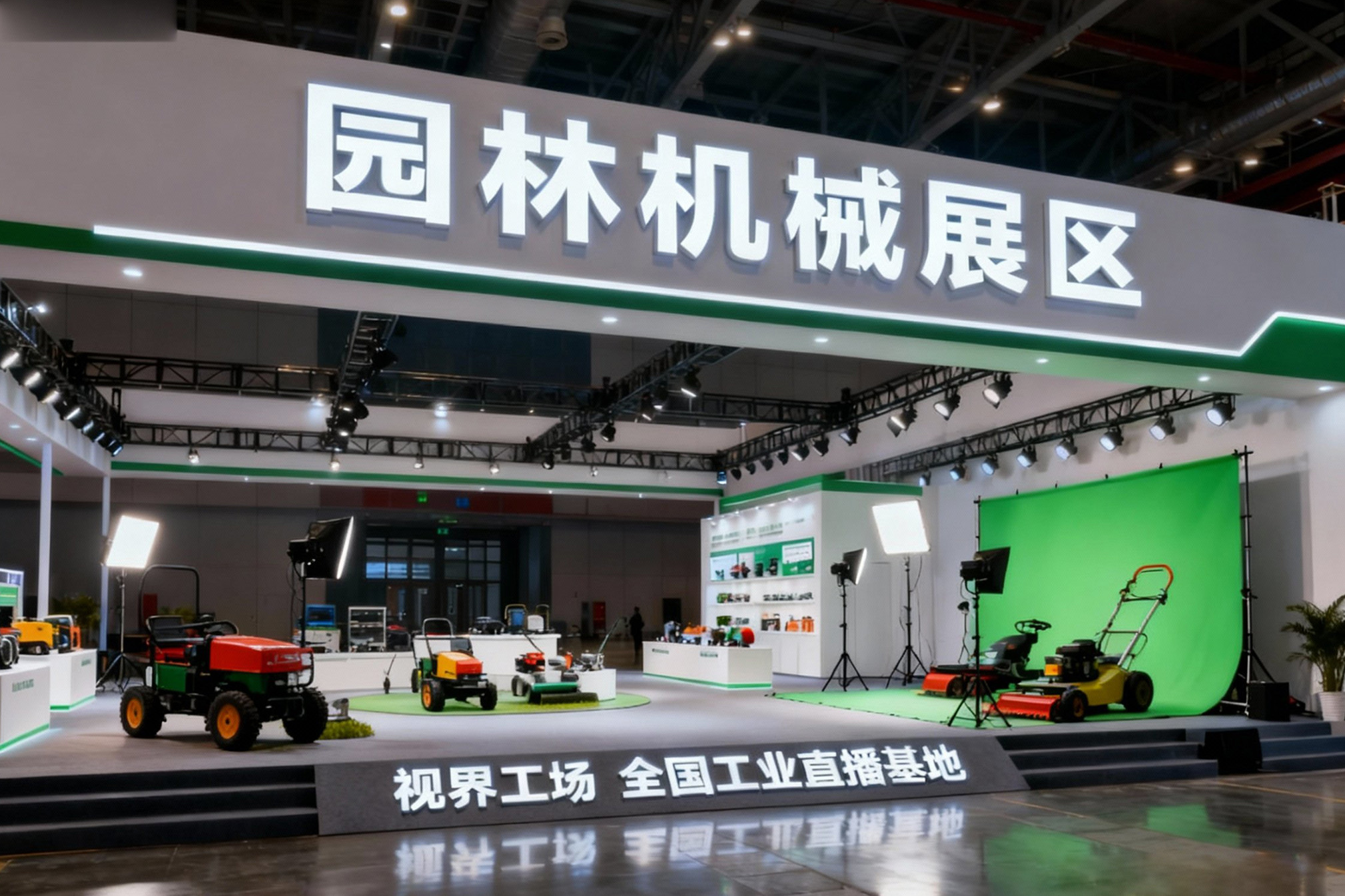 园林机械展区
