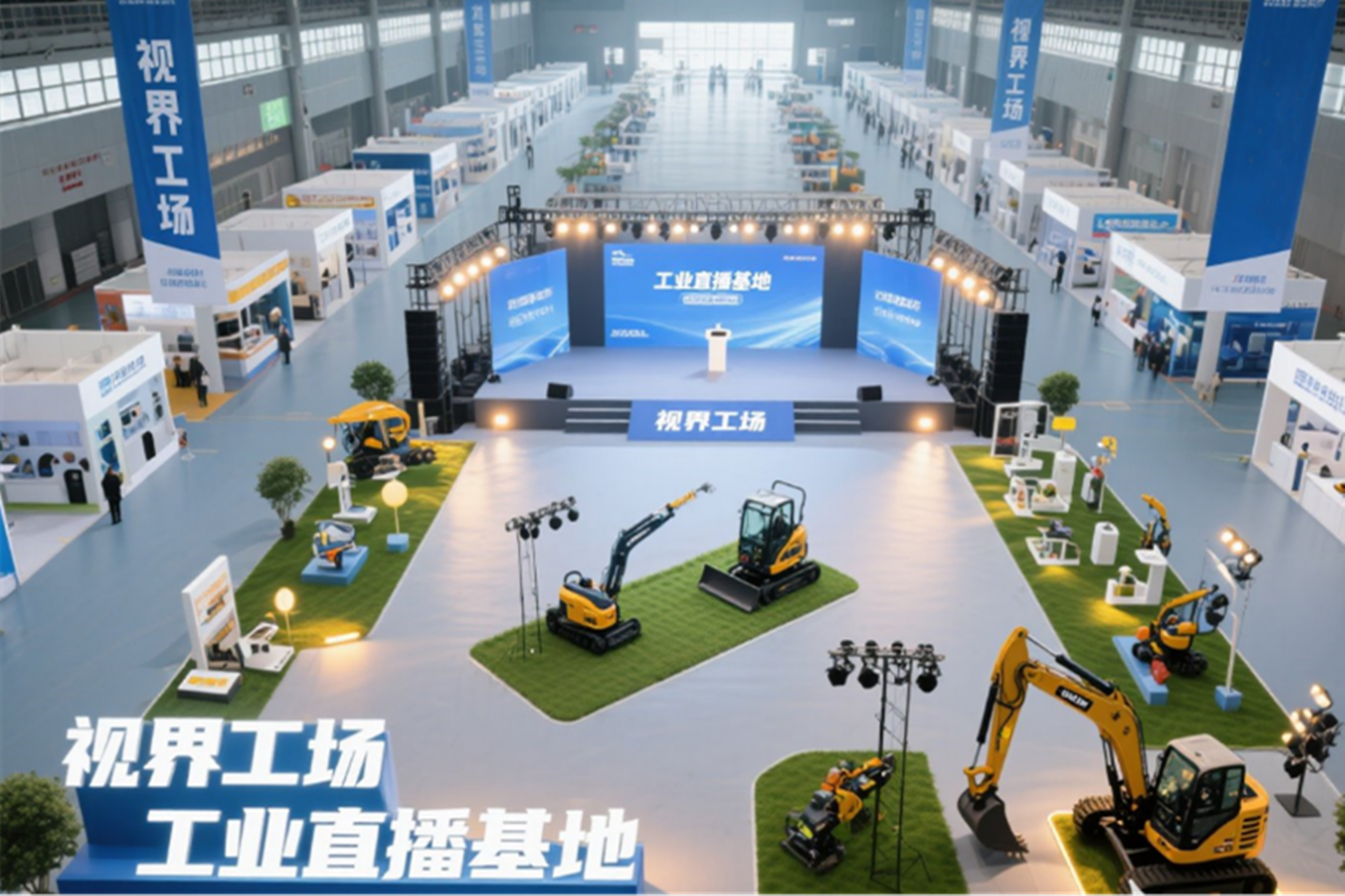 工程机械展区
