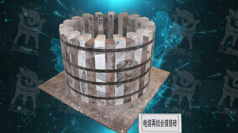 電熔再結(jié)合鎂鉻磚