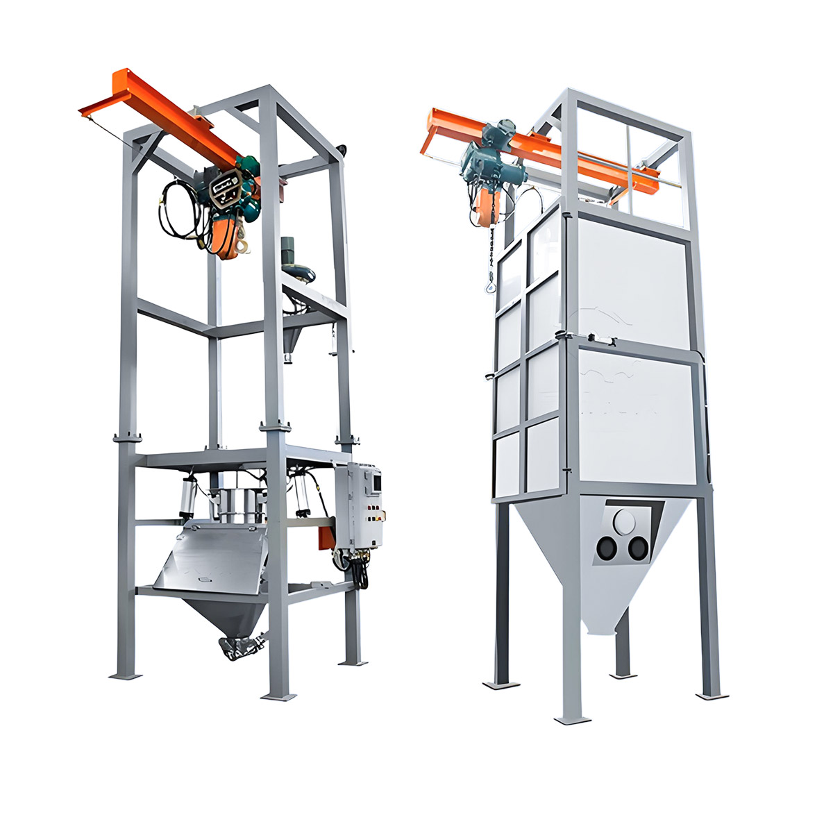 吨袋半自动拆包投料设备