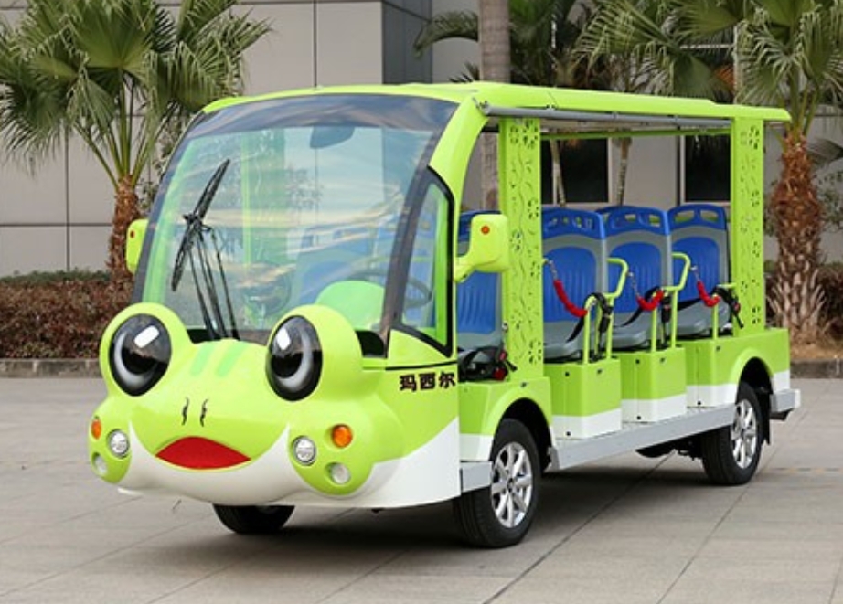 青蛙主題電動卡通車