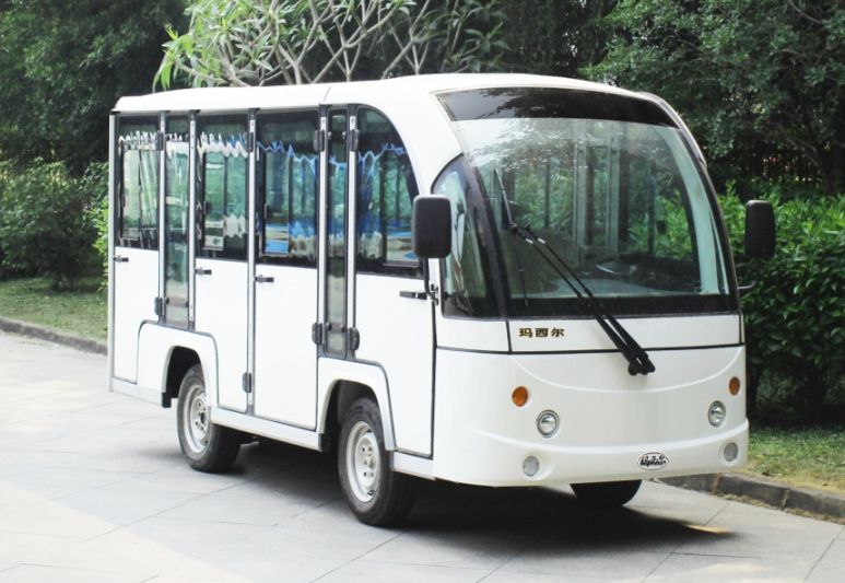 11座封闭电动观光车