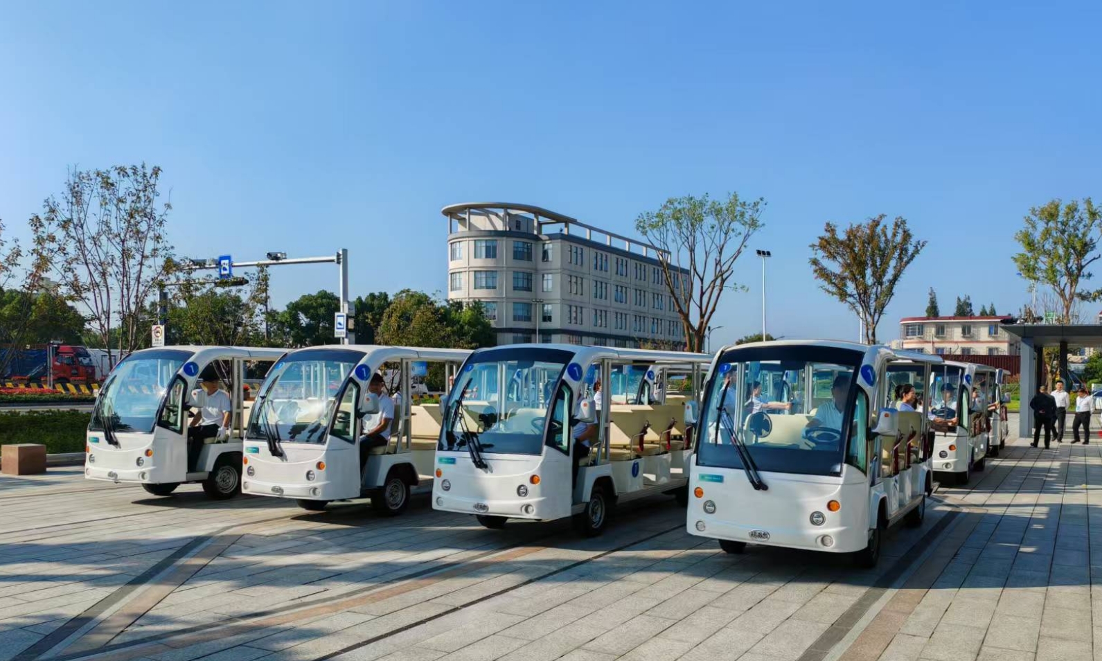 浙江嘉兴某政府电动观光车租赁