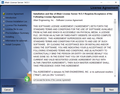 Windows系统HyperWorks2021客户端安装配置