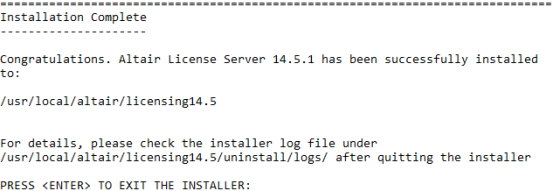 Linux系统HyperWorks2021服务器端的安装及配置