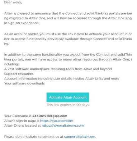Altair One 软件安装程序下载指南Altair官方文档