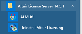 Windows系统HyperWorks2021重启 Altair License 服务