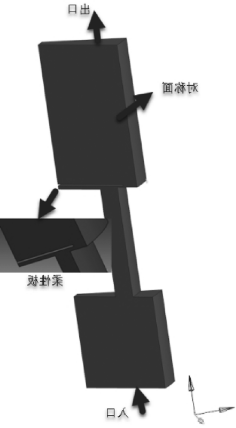 阻尼筒模型