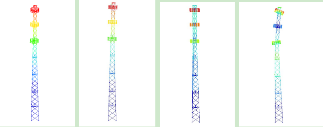 基于OptiSturct的某电线塔的模态分析