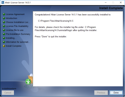 Windows系统HyperWorks2021客户端安装配置