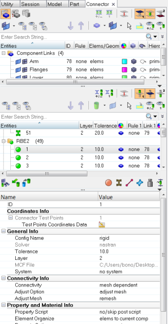 HyperMesh_Connector Entity浏览器_Altair官方帮助文档