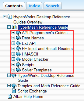HyperWorks 帮助文件常见问题的帮助查找_Altair帮助文档