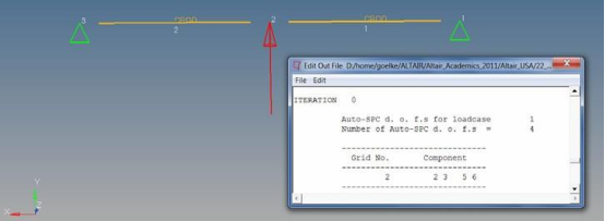 在 HyperMesh 里创建工况，讨论讨论 RADIOSS 中的 AUTOSPC