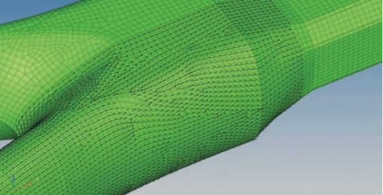 Altair HyperWorks 复合材料球拍网布