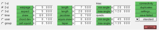 HyperMesh 中的网格检查工具
