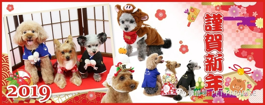 PET PARADISE给您拜个早年啦！春季新款上架中!