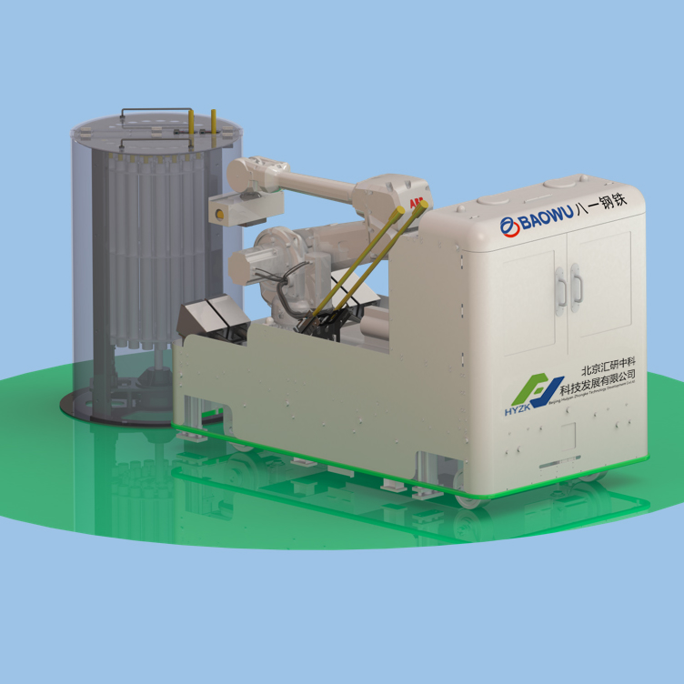 钢厂全自动测温取样机器人系统