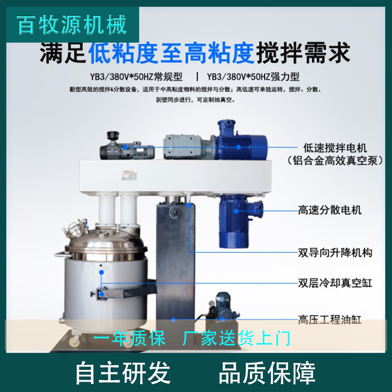 SJ碟式雙軸攪拌分散機