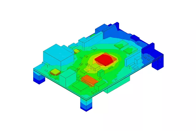 使用Ansys Icepak软件进行PCB的电热分析