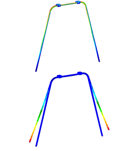 MSC Nastran非线性分析用于无人机的起落架性能设计_仿真设计