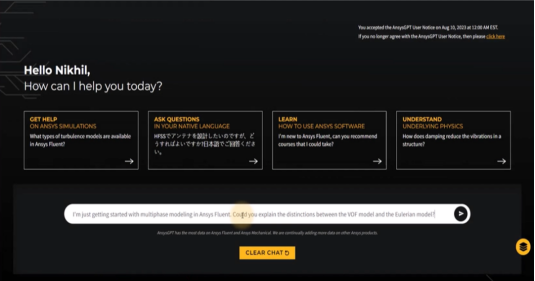 Ansys正式发布AI虚拟助手AnsysGPT