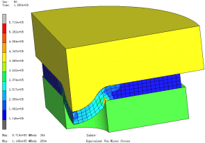 新版本点-面混合接触结果
