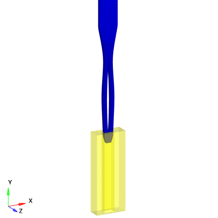 OptiStruct非线性：插拔件问题丨仿真知识