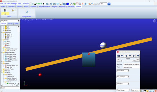 设计仿真:Adams_Controls变拓扑分析