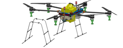 MSC Nastran非线性分析用于无人机的起落架性能设计_仿真设计
