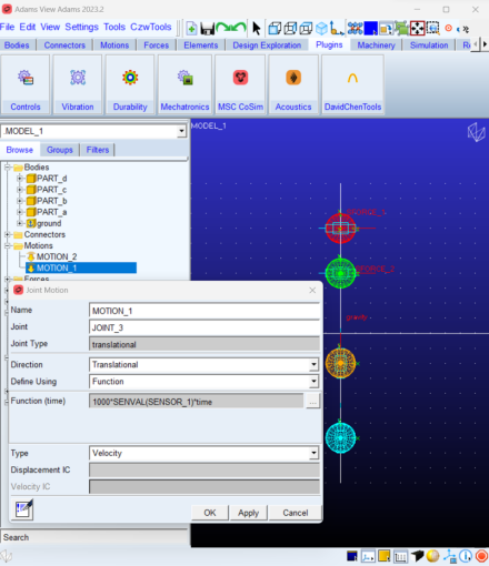 设计仿真：Adams变拓扑分析之传感器