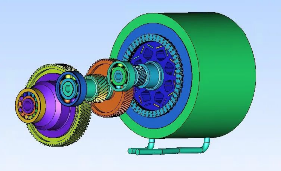 Cradle CFD 高效助力高功率马达进行热管理设计_设计仿真