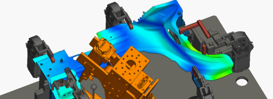 基于真实零部件扫描结果的焊装仿真
