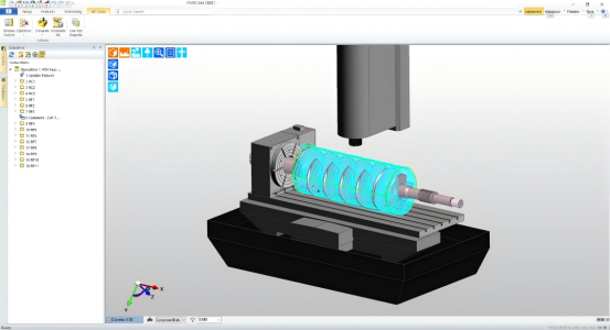 仿真破解加工耗时难题,EDGECAM助力提高复杂螺杆加工效率
