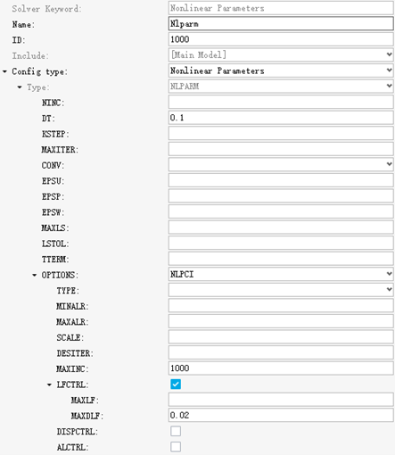 OptiStruct非线性:后屈曲问题丨仿真知识