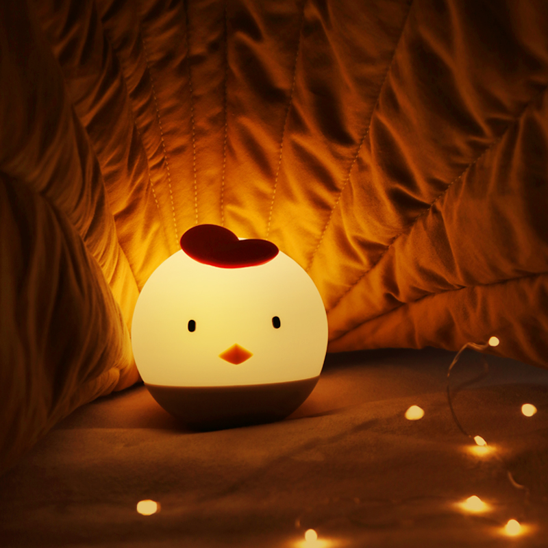 Gugu chichen bed light lamp colors led touch control stand luminaria modern night lamp for bedroom