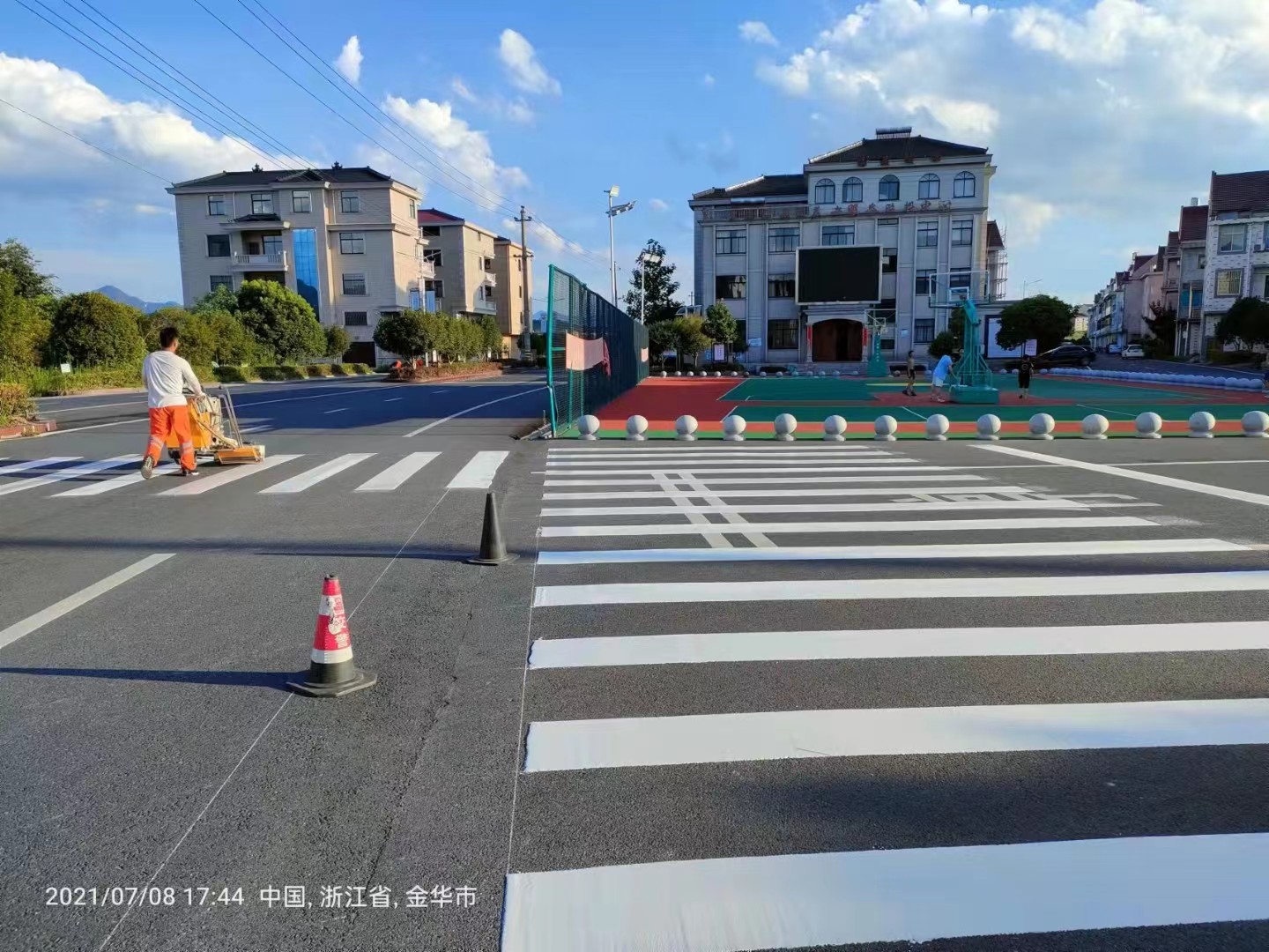 道路划线
